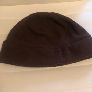 Ladies Brown Fleece Beanie